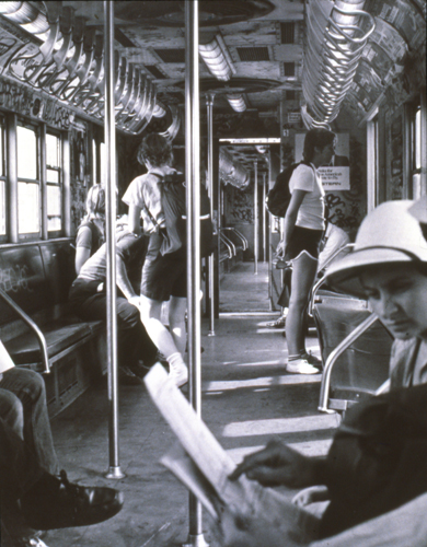 'Subway 2' ~ Silver print ~ 8x10 inches