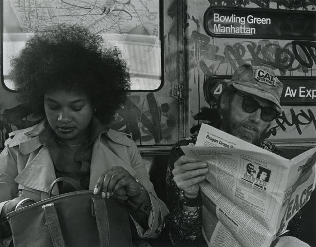 'Subway' ~ Silver print ~ 8x10 inches