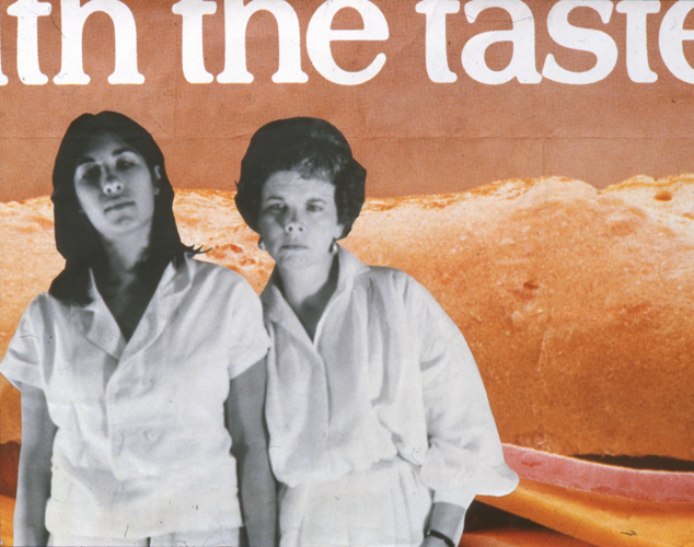 'Food (Part 1)' ~ Silver prints/commercial lithograph ~ 34.5x43